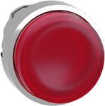 Główka przycisku wystającego z samoczynnym powrotem LED czerwona metalowa Harmony XB4
